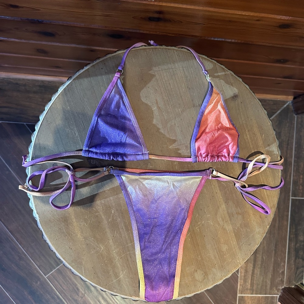 Micro Brazilian Colorful Bikini Set